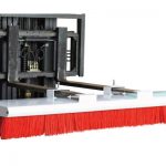 ఫోర్క్లిఫ్ట్ కోసం ఫోర్క్ ట్రక్ మౌంట్ స్ట్రీట్ స్వీపర్ అటాచ్మెంట్