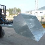 3 టన్నుల ఫోర్క్లిఫ్ట్ బకెట్, హైడ్రాలిక్ బకెట్